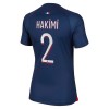 Camisetas Paris Saint Germain 2023-24 Hakimi 2 Primera - Mujer